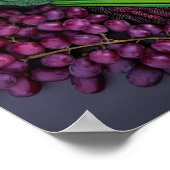 Obst Gemüse gesunde Lebensmittel Ernährung Gesundh Poster (Ecke)