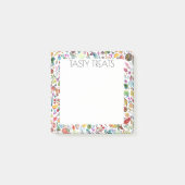 Obst & Gemüse Lebensmittel CUSTOM Illustration Koc Post-it Klebezettel (Vorderseite)