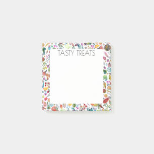 Obst & Gemüse Lebensmittel CUSTOM Illustration Koc Post-it Klebezettel