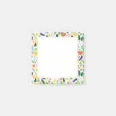 Obst & Gemüse Lebensmittel CUSTOM Illustration Koc Post-it Klebezettel (Vorderseite)