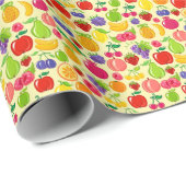 Obst Geschenkpapier (Rolleneckpunkt)