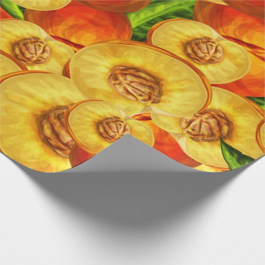 Obst Geschenkpapier (Ecke)