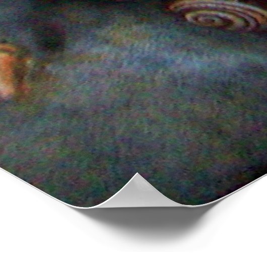 OBST/GETRÄNKE UND FARBEN DER SAISON POSTER (Ecke)