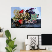 OBST/GETRÄNKE UND FARBEN DER SAISON POSTER (Heimbüro)