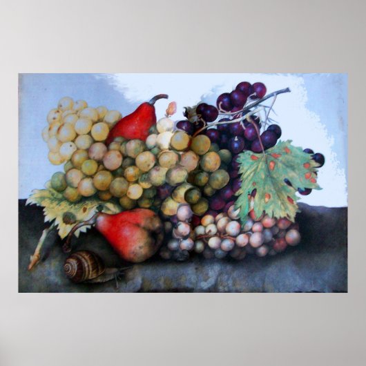 OBST/GETRÄNKE UND FARBEN DER SAISON POSTER (Vorne)