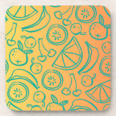 Obst Getränkeuntersetzer (Vorderseite)