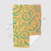 Obst Golfhandtuch (Insitu)