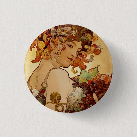 Obst - Herbst 1897 Button (Vorderseite)