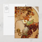 Obst - Herbst 1897 Postkarte (Vorne/Hinten)