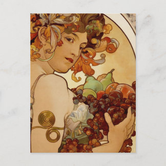 Obst - Herbst 1897 Postkarte