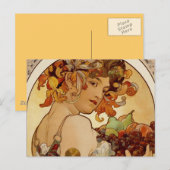 Obst - Herbst - ca. 1897 Postkarte (Vorne/Hinten)