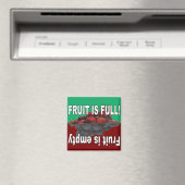 Obst ist voll und Obst leer Magnet (In Situ (Geschirrspüler))