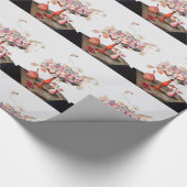 OBST/JASMINE UND PRUNES DER SAISON GESCHENKPAPIER (Ecke)