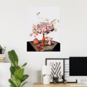 OBST/JASMINE UND PRUNES DER SAISON POSTER (Heimbüro)