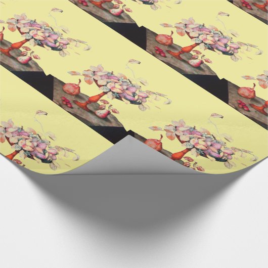 OBST/JASMINE UND ROLLEN IN DER SAISON GESCHENKPAPIER (Ecke)