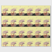 OBST/JASMINE UND ROLLEN IN DER SAISON GESCHENKPAPIER (Flach)