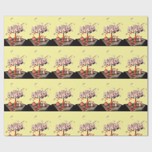 OBST/JASMINE UND ROLLEN IN DER SAISON GESCHENKPAPIER (Flach)