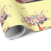 OBST/JASMINE UND ROLLEN IN DER SAISON GESCHENKPAPIER (Rolleneckpunkt)