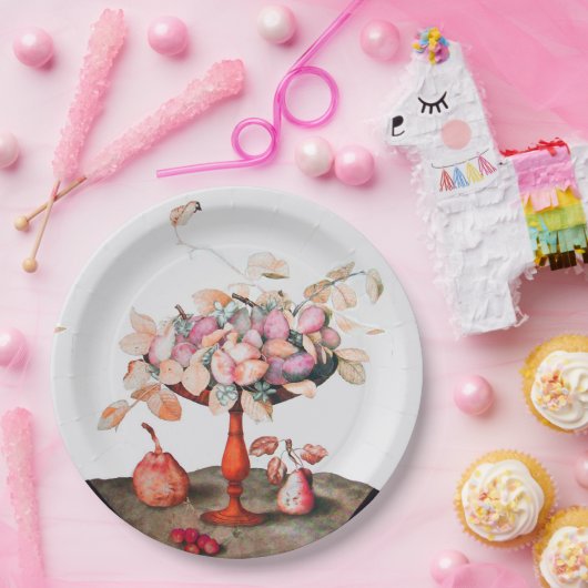 OBST/JASMINEN, PRUNES, PEARS PAPPTELLER (Party)