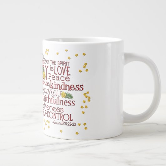 Obst - Jumbo-Tasse (Rechts)