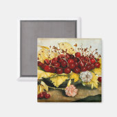 OBST/KERNE UND KARNATIONEN DER SAISON MAGNET (Vorderseite/Rückseite)