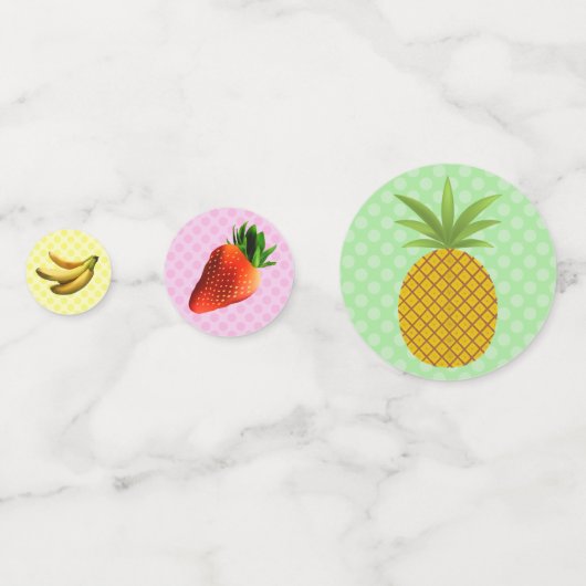 Obst Konfetti (Vorderseiten)