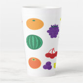 Obst Kunst Milchtasse (Vorderseite)