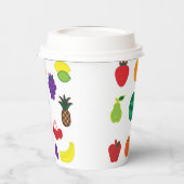 Obst Kunst Pappbecher (Links)