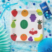 Obst Kunst Pappteller (Party)