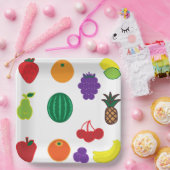 Obst Kunst Pappteller (Party)