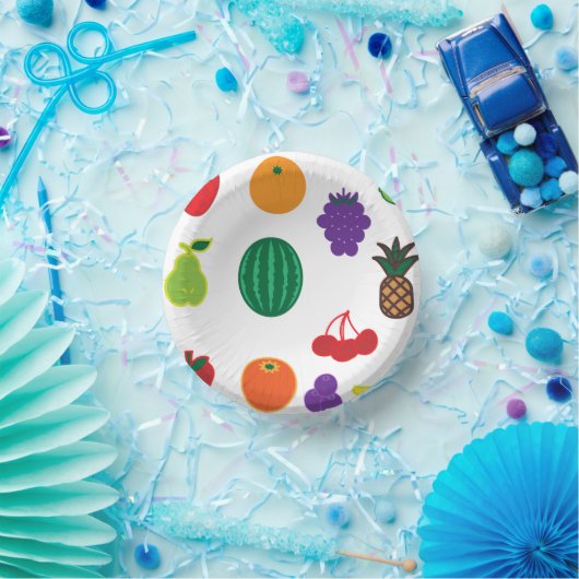 Obst Kunst Pappteller (Party)