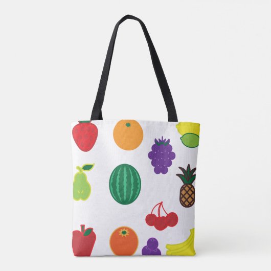 Obst Kunst Tasche (Rückseite)