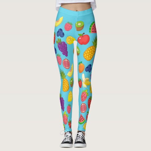 Obst Leggings Tutti Frutti Leggings (Vorderseite)