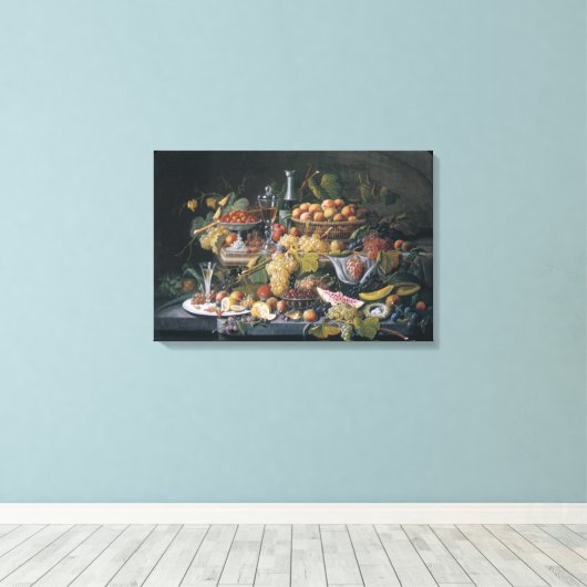 Obst Leinwanddruck (Insitu (Holzboden))