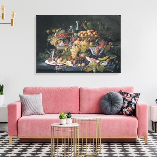 Obst Leinwanddruck (Insitu (Wohnzimmer))