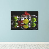 Obst Leinwanddruck (Insitu (Holzboden))