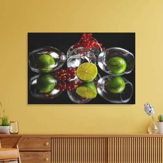 Obst Leinwanddruck (Insitu (Wohnzimmer))