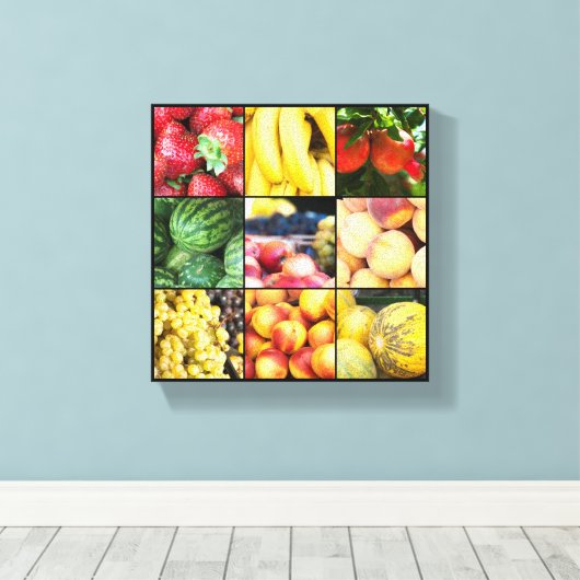 Obst Leinwanddruck (Insitu (Holzboden))