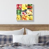 Obst - Meldebogen Foto Leinwanddruck (Insitu (Schlafzimmer))