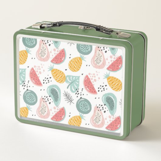 Obst Metall Brotdose (Rückseite)