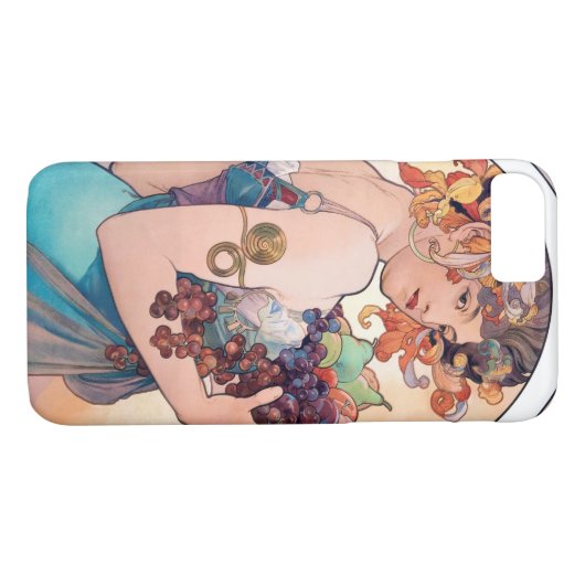 Obst, Mucha Case-Mate iPhone Hülle (Rückseite (Horizontal))