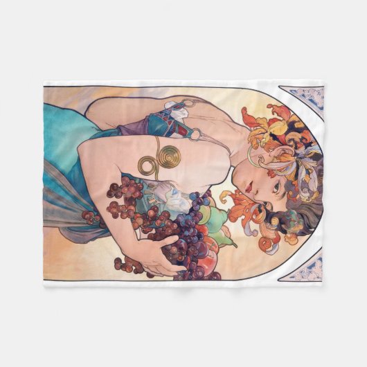 Obst, Mucha Fleecedecke (Vorderseite (Horizontal))