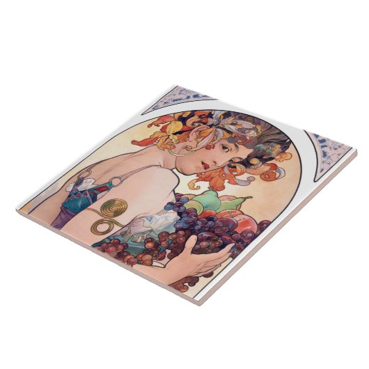 Obst, Mucha Fliese (Seite)