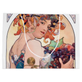 Obst, Mucha Große Geschenktüte (Rückseite)
