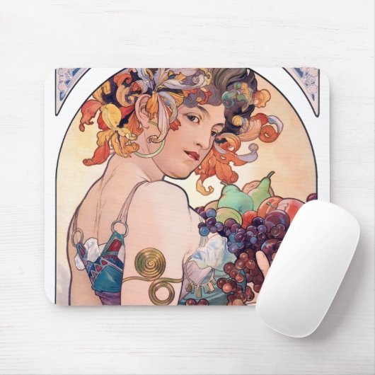 Obst, Mucha Mousepad (Mit Mouse)
