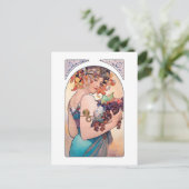 Obst, Mucha Postkarte (Stehend Vorderseite)