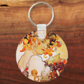 Obst, Mucha Schlüsselanhänger (Vorderseite)