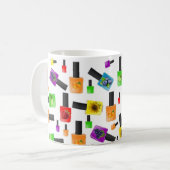 Obst Nagellack Farben Tasse (Vorderseite Links)