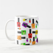 Obst Nagellack Farben Tasse (Links)