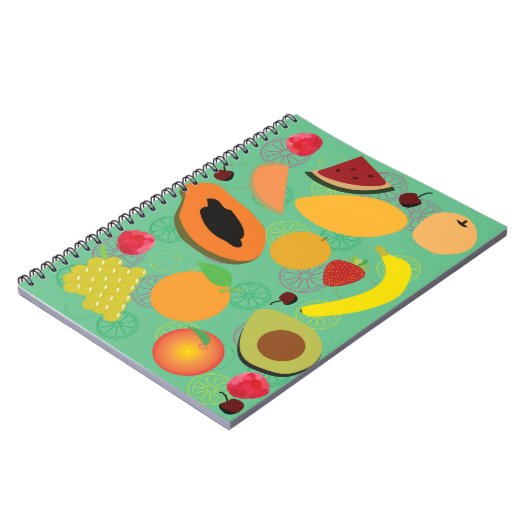 Obst Notizblock (Linke Seite)